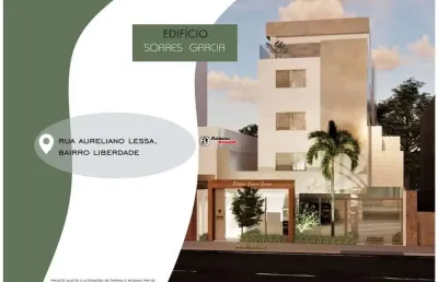Apartamento com 4 quartos à venda na rua aureliano lessa, 100, liberdade, belo horizonte por r$ 929.000