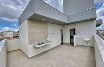 Cobertura com 3 quartos à venda na beco lourival carneiro de vasconcelos, 2, planalto, belo horizonte por r$ 570.000