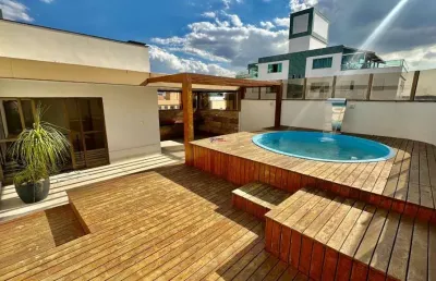 Cobertura com 4 quartos à venda na rua cecília fonseca coutinho, 530, castelo, belo horizonte por r$ 985.000
