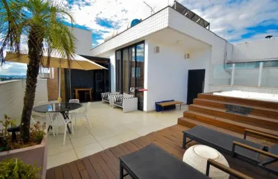 Cobertura com 3 quartos à venda na rua frei manoel da cruz, 1, liberdade, belo horizonte por r$ 2.200.000