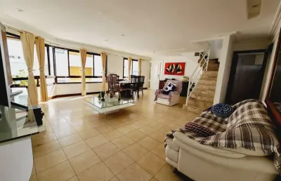 Apartamento cobertura 5 suítes closet varanda piscina deck gourmet pier venda na vitória!