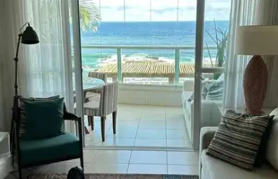 Apartamento 2 quartos suíte varanda cozinha americana 2 garagens porteira fechada ondina!