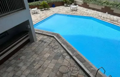 Apartamento nascente 4 quartos suíte varanda lavabo dependência à venda no jardim apipema!