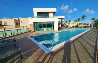 Casa 4 quartos 3 suítes lavabo varanda gourmet piscina 2 garagens à venda abrantes!