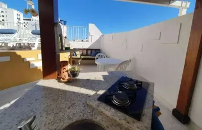 Apartamento cobertura 3 quartos 2 suítes piscina 2 garagens reformado venda rio vermelho!
