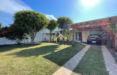 Casa com 4 dormitórios e amplo pátio à venda, por r$ 324.000 - tramandaí/rs