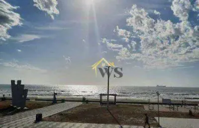 Apartamento beira mar com 2 dormitórios à venda, por r$ 270.000 - centro - tramandaí/rs