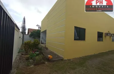 Ampla casa a 5 min da praia do sudoeste com 3 quartos e área gourmet!