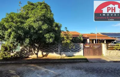 Excelente casa plana de 5 suítes no loteamento olga d&apos;iuana zacarias