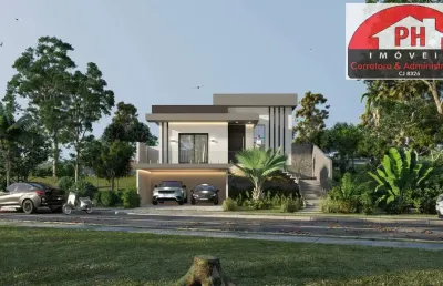 Casa em condomínio fechado à venda na avenida mário theophilo guerra, nova são pedro, são pedro da aldeia por r$ 1.800.000