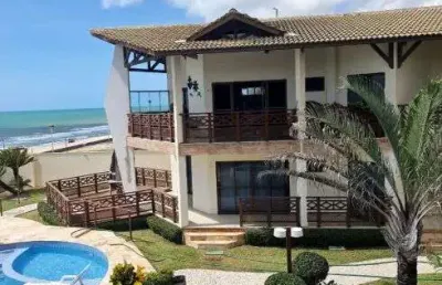 Apartamento 77m² 2 s nauites pé na areiapraia das fontes - beberibe - ce