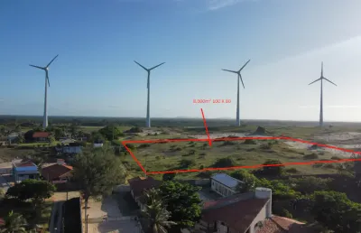 Terreno à venda na Praia das Fontes, Beberibe 