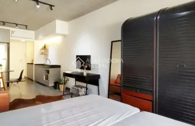 Apartamento com 1 quarto à venda na avenida venâncio aires, 29, bom fim, porto alegre, 32 m2 por r$ 445.000