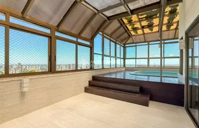 Cobertura com 4 quartos à venda na avenida plínio brasil milano, 1310, higienópolis, porto alegre, 283 m2 por r$ 3.000.000