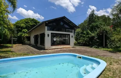 Casa em condomínio fechado com 5 quartos à venda na pitangueira, 206, são lucas, viamão, 249 m2 por r$ 700.000