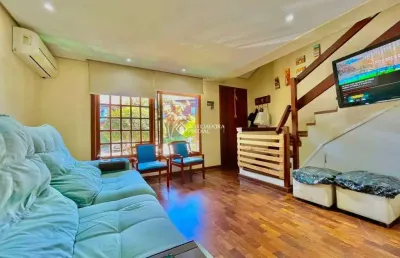 Casa em condomínio fechado com 3 quartos à venda na avenida da cavalhada, 6021, cavalhada, porto alegre, 95 m2 por r$ 580.000