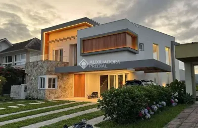 Casa em condomínio fechado com 1 quarto à venda na honório germano, 195, condomínio dubai resort, capão da canoa, 247 m2 por r$ 2.490.000