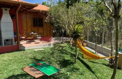 Casa com 4 quartos à venda na idalicia da silva, 1, pinheira, palhoça, 400 m2 por r$ 690.000