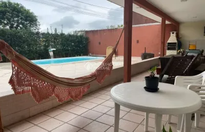 Casa com 3 quartos à venda na rua tucumã, 379, enseada de brito, palhoça, 360 m2 por r$ 795.000