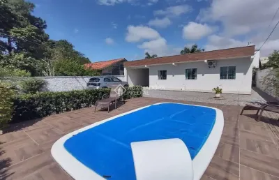 Casa com 2 quartos à venda na avenida astrogildo quadros, 200, pinheira, palhoça, 110 m2 por r$ 700.000