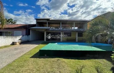 Casa com 2 quartos à venda na natalio joão silveira, 4, enseada de brito, palhoça, 345 m2 por r$ 880.000