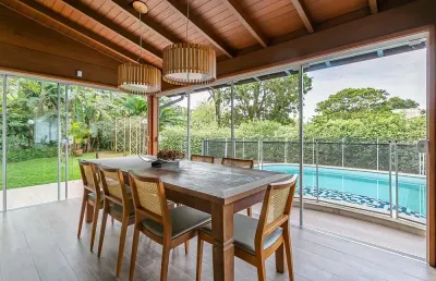 Casa em condomínio fechado com 4 quartos à venda na rua capitão romualdo de barros, 705, carvoeira, florianópolis, 400 m2 por r$ 4.380.000