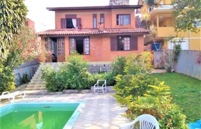Casa com 3 quartos à venda na rodovia haroldo soares glavan, 3290, cacupé, florianópolis, 557 m2 por r$ 2.999.000