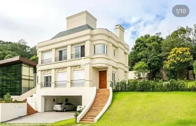 Casa em condomínio fechado com 4 quartos à venda na rodovia haroldo soares glavan, 4690, cacupé, florianópolis, 319 m2 por r$ 5.300.000