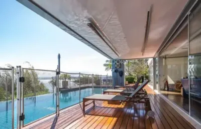 Casa em condomínio fechado com 6 quartos à venda na rodovia haroldo soares glavan, 4450, cacupé, florianópolis, 1700 m2 por r$ 19.000.000