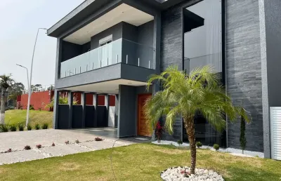 Casa em condomínio fechado com 4 quartos à venda na avenida red park, 1180, são joão do rio vermelho, florianópolis, 300 m2 por r$ 2.700.000