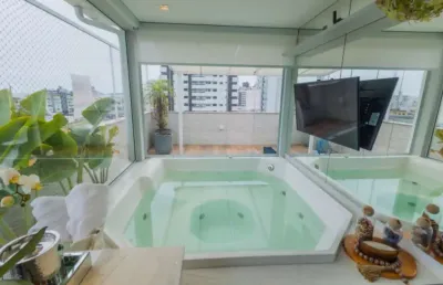 Cobertura com 3 quartos à venda na rua vereador gercino silva, 147, canto, florianópolis, 187 m2 por r$ 3.000.000