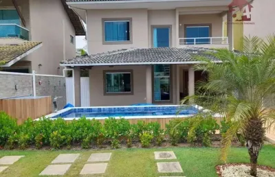 Casa com 4 dormitórios à venda, 300 m² por r$ 980.000,00 - camaçari - camaçari/ba