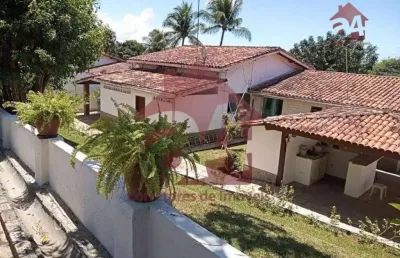 Casa com 4 dormitórios à venda, 882 m² por r$ 650.000,00 - abrantes - camaçari/ba
