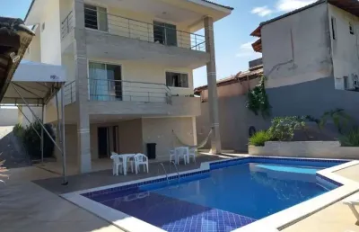 Casa com 6 dormitórios, 595 m² - venda por r$ 1.950.000,00 ou aluguel por r$ 15.000,02 - vilas do atlântico - lauro de freitas/ba