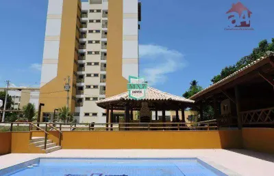 Apartamento com 3 dormitórios à venda, 81 m² por r$ 490.000,00 - monte gordo - camaçari/ba