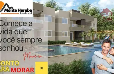 Village com 2 dormitórios à venda a partir de r$ 370.000 - jardim flamboyant - camaçari/ba