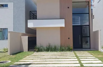 Casa com 3 dormitórios à venda, 161 m² por r$ 980.000,00 - caji - lauro de freitas/ba