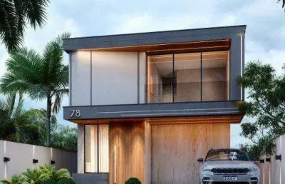 Casa com 3 dormitórios à venda, 200 m² por r$ 1.400.000 - abrantes - lauro de freitas/ba