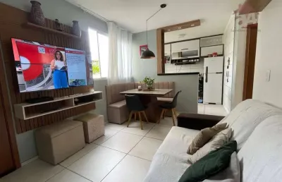 Apartamento com 1 dormitório à venda, 60 m² por r$ 180.000 - vida nova - lauro de freitas/ba