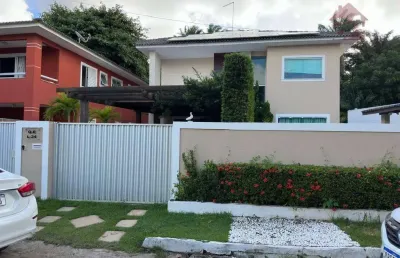 Casa com 4 dormitórios à venda por r$ 1.700.000,00 - estrada do coco - lauro de freitas/ba
