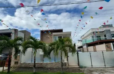 Casa duplex 4 quartos com piscina e área gourmet – condomínio fechado em abrantes