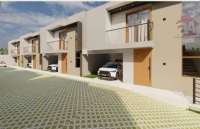 Casa com 3 dormitórios à venda, 124 m² por r$ 780.000,00 - portão do sol - lauro de freitas/ba