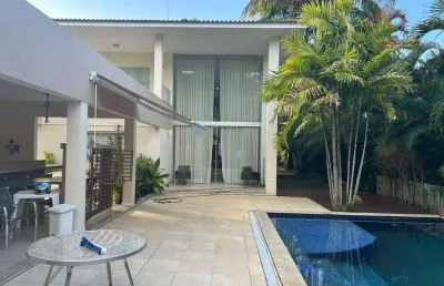 Mansão paradisíaca à venda, 500 m² por r$ 3.500.000 - itacimirim - camaçari/ba
