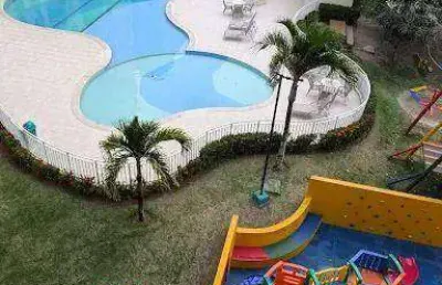 Apartamento com 3 dormitórios para alugar, 72 m² - buraquinho- lauro de freitas/ba