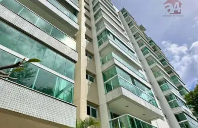 Apartamento com 2 dormitórios para alugar, 85 m² - alphaville i - salvador/ba