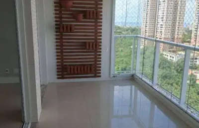 Apartamento com 3 dormitórios para alugar, 116 m² - patamares - salvador/ba