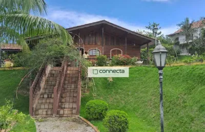 Chácara com 3 dormitórios à venda, 2000 m² por r$ 1.150.000,00 - pouso alegre - santa isabel/sp