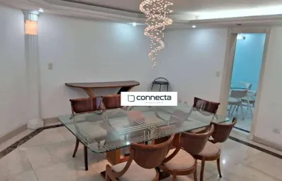 Apartamento com 4 dormitórios, 478 m² - venda por r$ 1.600.000 ou aluguel por r$ 12.403/mês - totalmente mobiliado   parque renato maia - guarulhos/sp