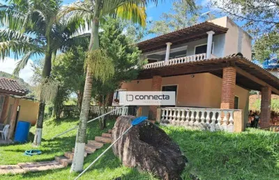 Chácara com 2 dormitórios à venda, 4727 m² por r$ 450.000,00 - jardim de portugal - santa isabel/sp