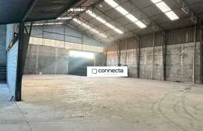 Galpão para alugar, 914 m² por r$ 18.192,79/mês - vila nova bonsucesso - guarulhos/sp